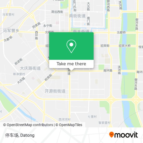停车场 map