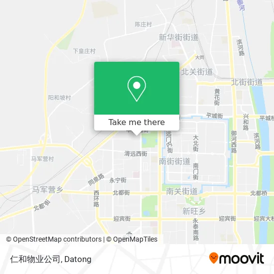 仁和物业公司 map