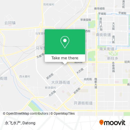 永飞水产 map