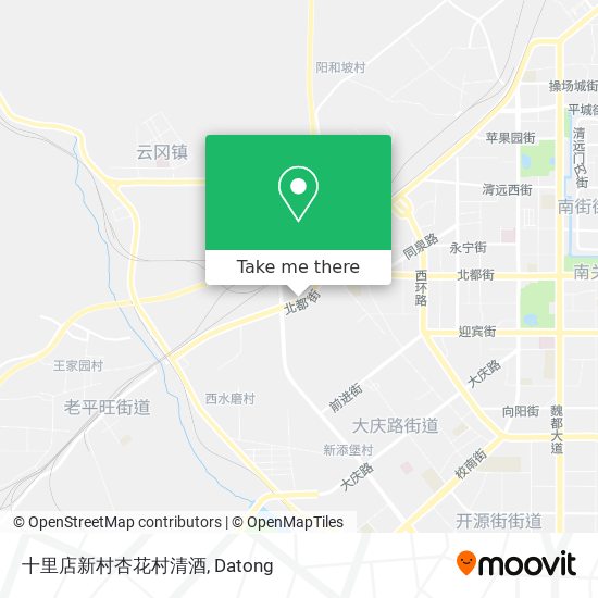 十里店新村杏花村清酒 map