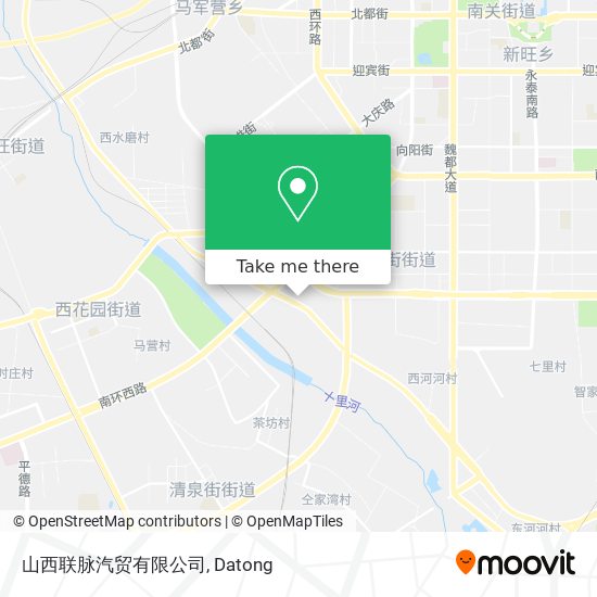 山西联脉汽贸有限公司 map