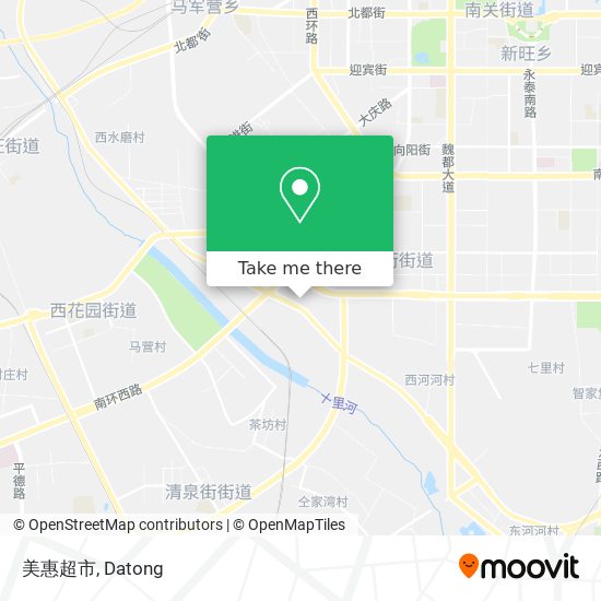 美惠超市 map