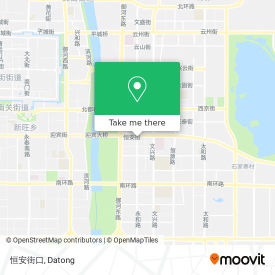 恒安街口 map