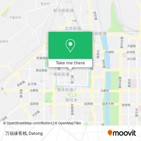 万福缘客栈 map