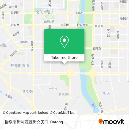 柳泉南街与源茂街交叉口 map