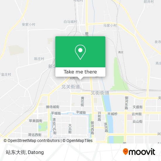 站东大街 map