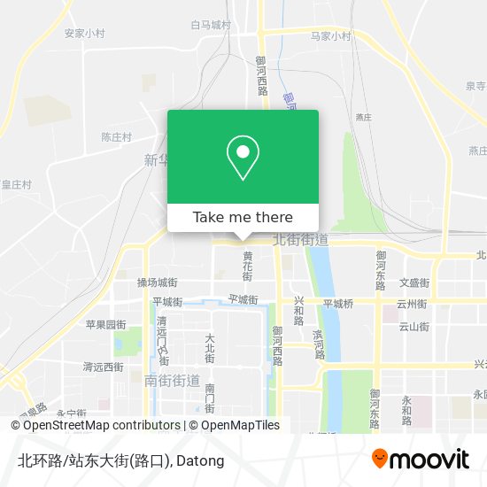 北环路/站东大街(路口) map