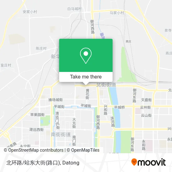 北环路/站东大街(路口) map