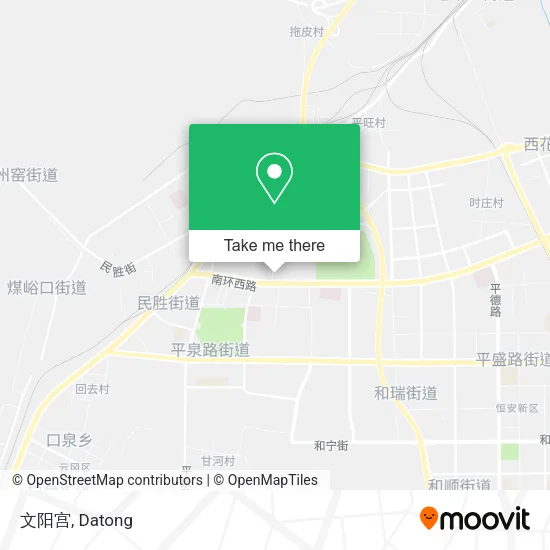 文阳宫 map