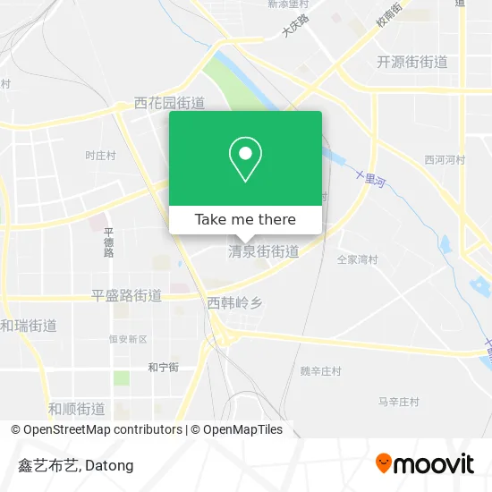 鑫艺布艺 map