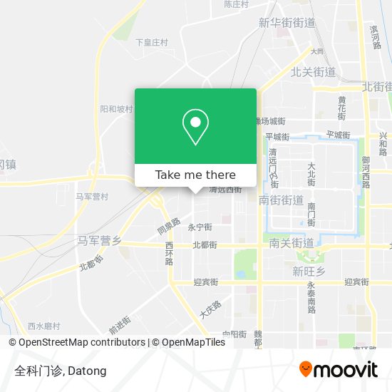 全科门诊 map
