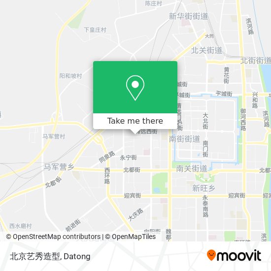 北京艺秀造型 map