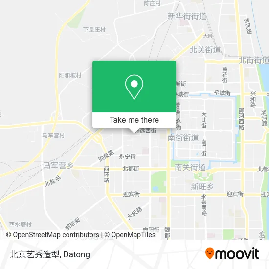 北京艺秀造型 map