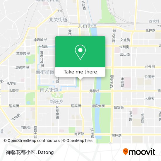 御馨花都小区 map