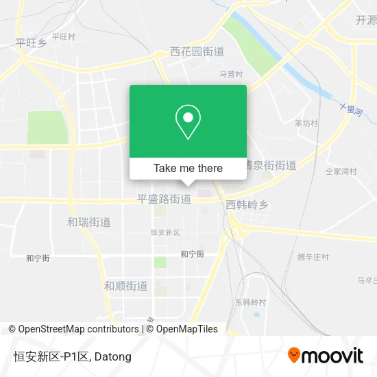 恒安新区-P1区 map