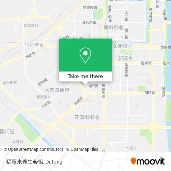 福慧来养生会馆 map