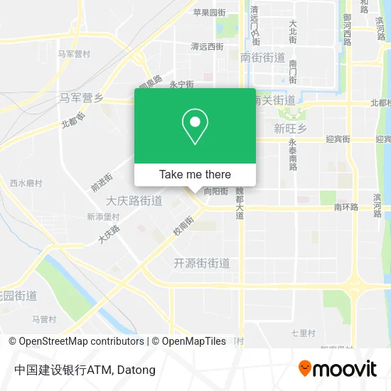 中国建设银行ATM map