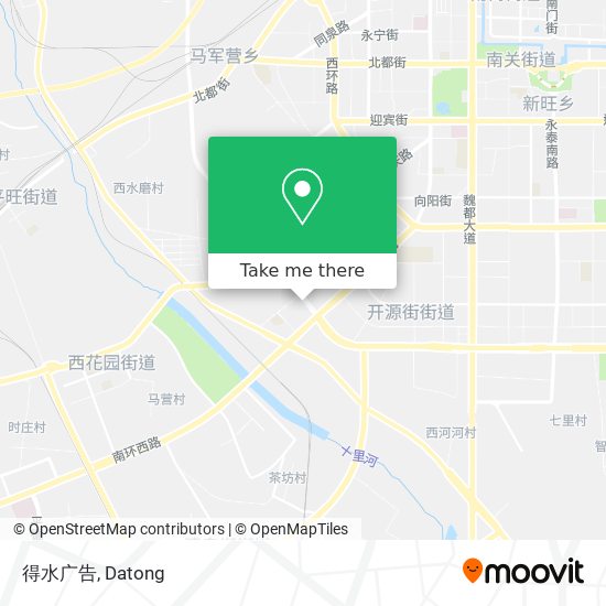 得水广告 map