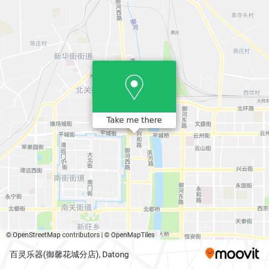 百灵乐器(御馨花城分店) map
