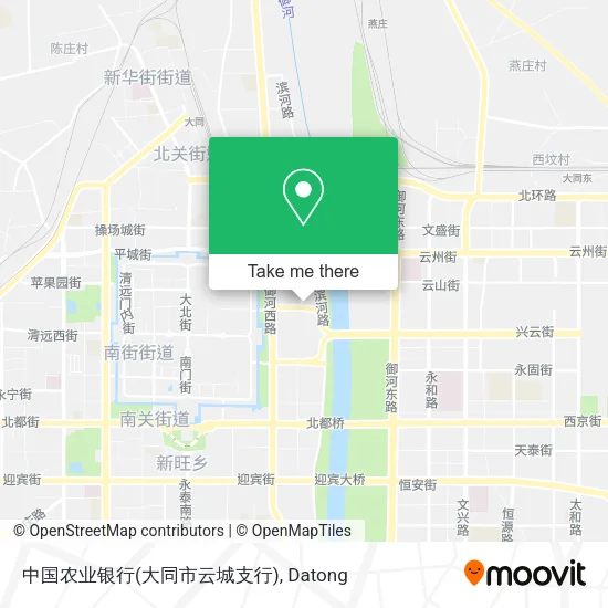 中国农业银行(大同市云城支行) map