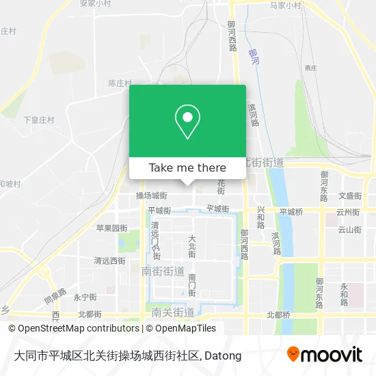 大同市平城区北关街操场城西街社区 map
