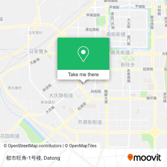 都市旺角-1号楼 map