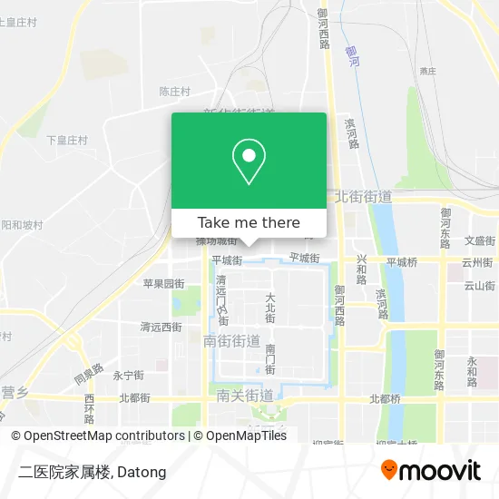 二医院家属楼 map