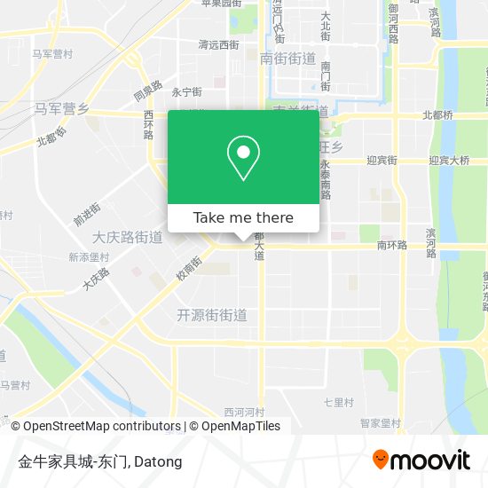 金牛家具城-东门 map