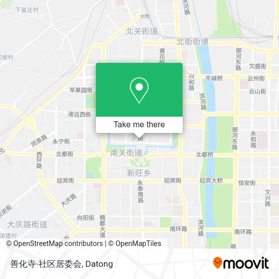 善化寺-社区居委会 map