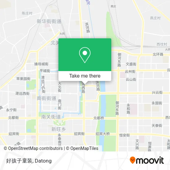 好孩子童装 map