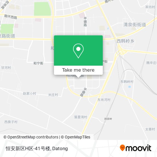 恒安新区H区-41号楼 map
