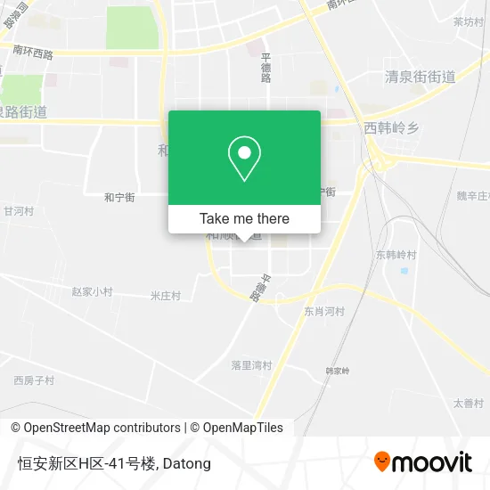 恒安新区H区-41号楼 map