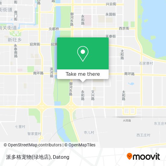 派多格宠物(绿地店) map