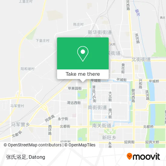 张氏浴足 map