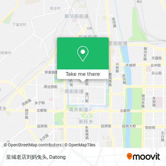 皇城老店刘妈兔头 map