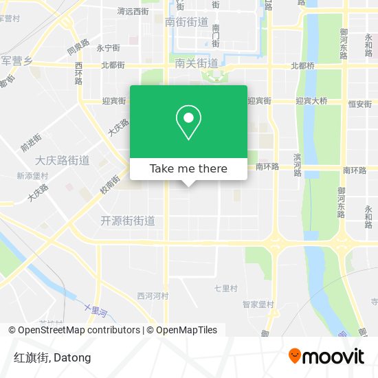 红旗街 map