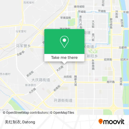 美红制衣 map