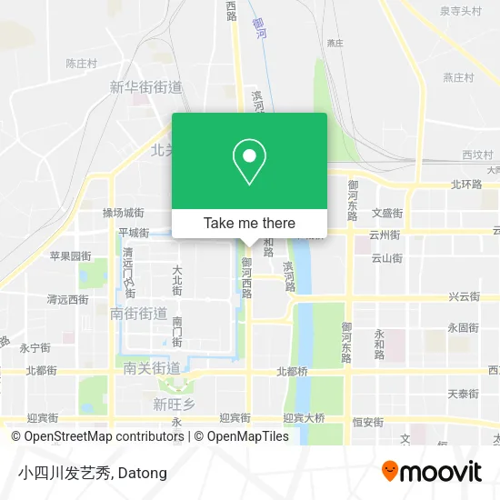 小四川发艺秀 map