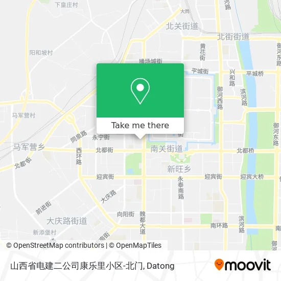 山西省电建二公司康乐里小区-北门 map