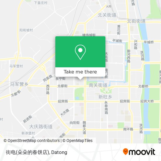 街电(朵朵的春饼店) map