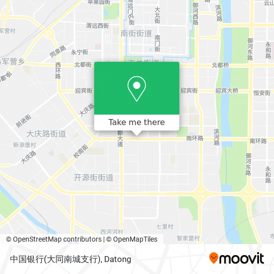 中国银行(大同南城支行) map