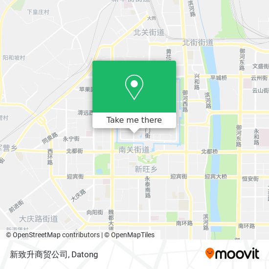 新致升商贸公司 map