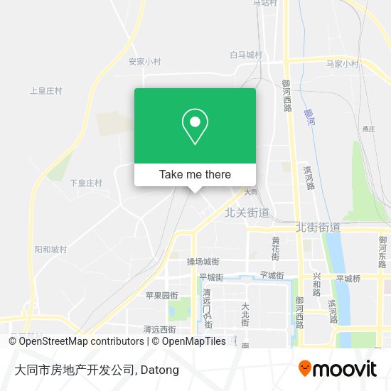 大同市房地产开发公司 map