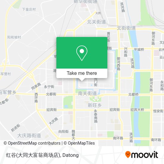 红谷(大同大富翁商场店) map