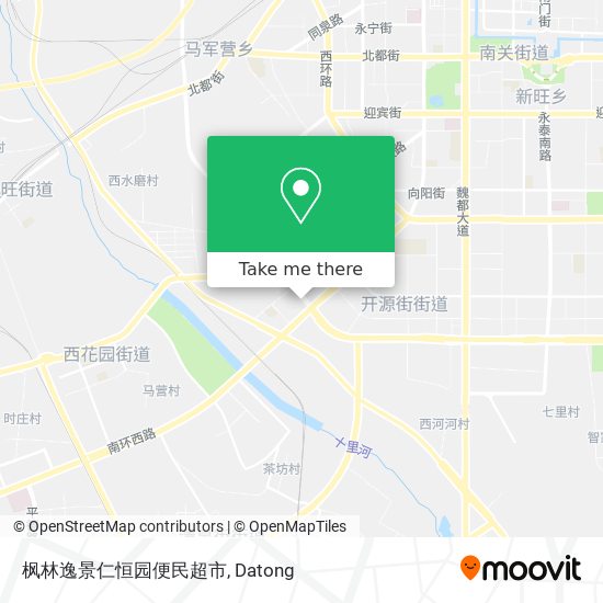 枫林逸景仁恒园便民超市 map
