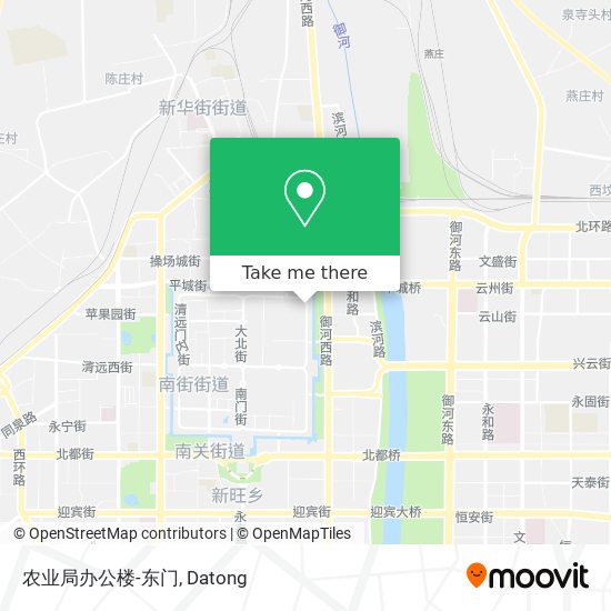 农业局办公楼-东门 map