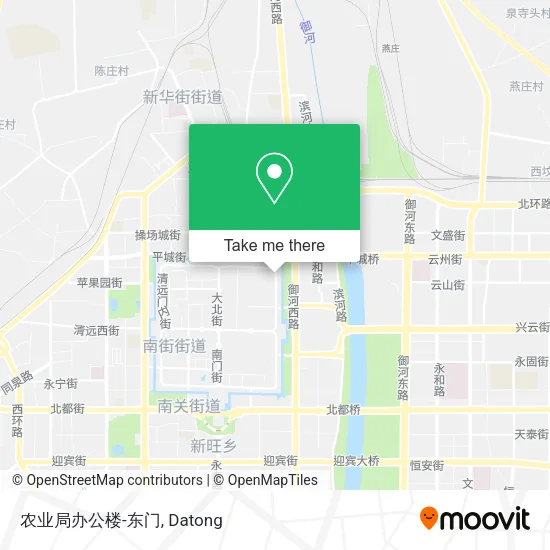 农业局办公楼-东门 map