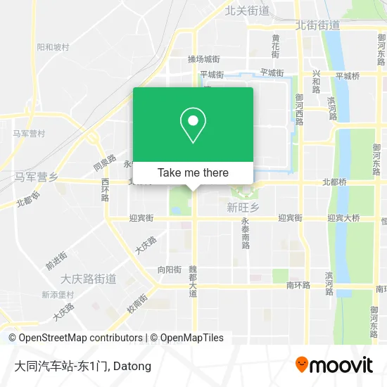 大同汽车站-东1门 map