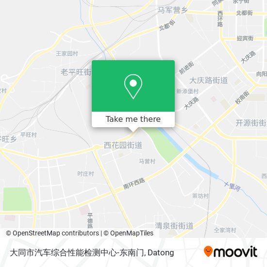 大同市汽车综合性能检测中心-东南门 map