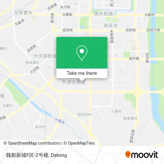 魏都新城F区-2号楼 map